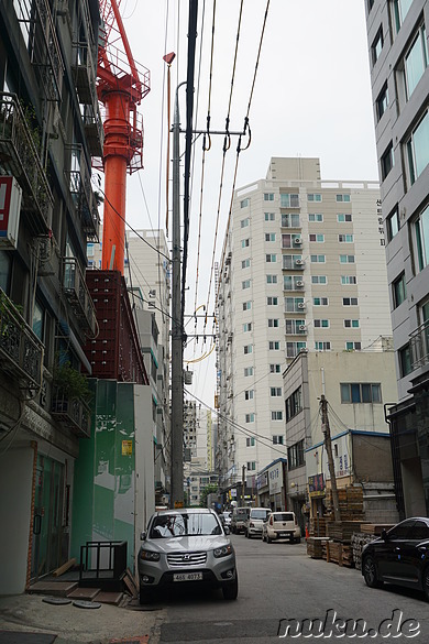 Eindrücke aus dem Stadtteil Bupyeong von Incheon, Korea