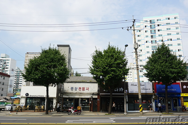 Eindrücke aus dem Stadtteil Bupyeong von Incheon, Korea