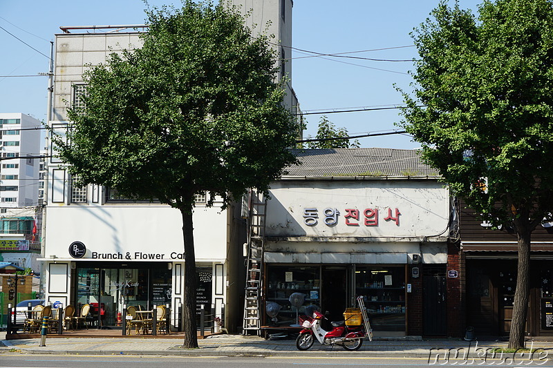 Eindrücke aus dem Stadtteil Bupyeong von Incheon, Korea