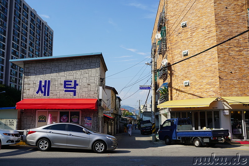 Eindrücke aus dem Stadtteil Bupyeong von Incheon, Korea