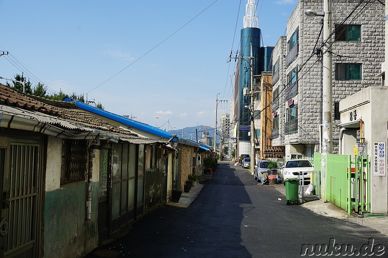 Eindrücke aus dem Stadtteil Bupyeong von Incheon, Korea