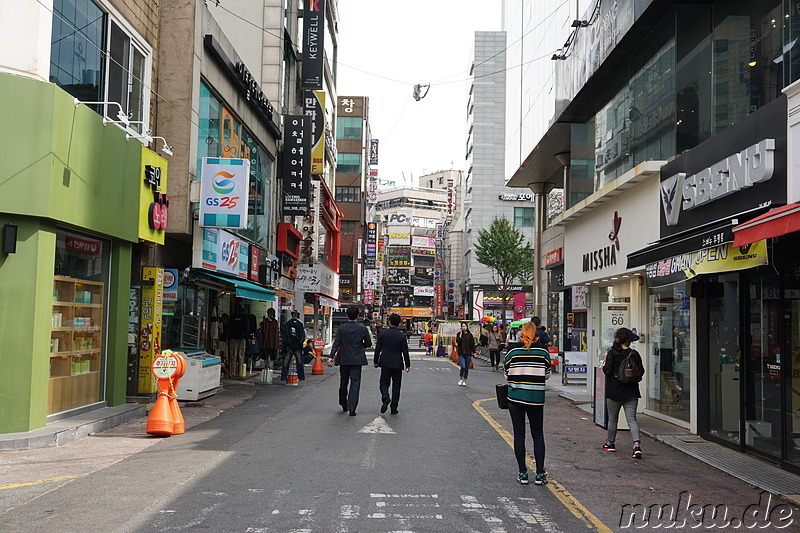 Eindrücke aus dem Stadtteil Bupyeong von Incheon, Korea