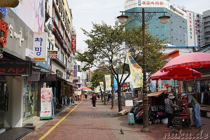 Eindrücke aus dem Stadtteil Bupyeong von Incheon, Korea