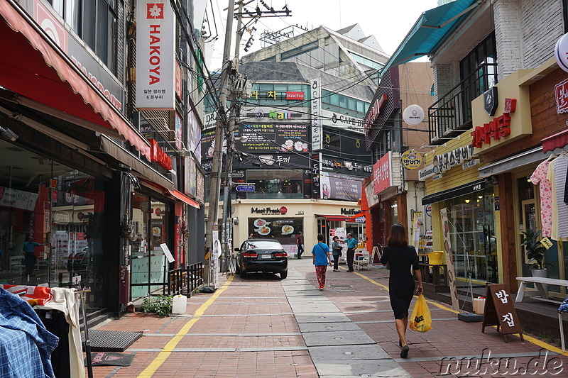 Eindrücke aus dem Stadtteil Bupyeong von Incheon, Korea