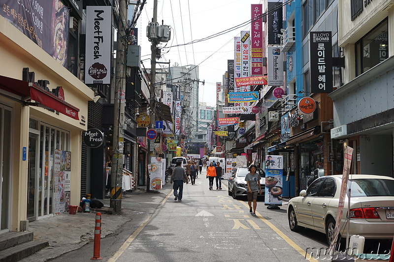 Eindrücke aus dem Stadtteil Bupyeong von Incheon, Korea