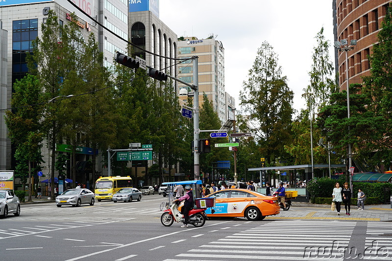 Eindrücke aus dem Stadtteil Nowon im Norden von Seoul, Korea