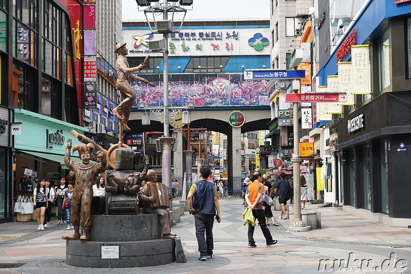 Eindrücke aus dem Stadtteil Nowon im Norden von Seoul, Korea