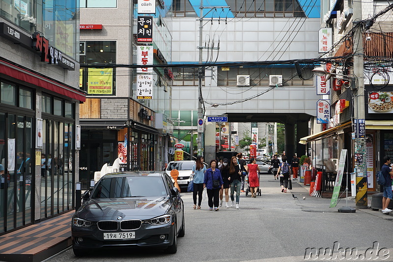 Eindrücke aus dem Stadtteil Nowon im Norden von Seoul, Korea