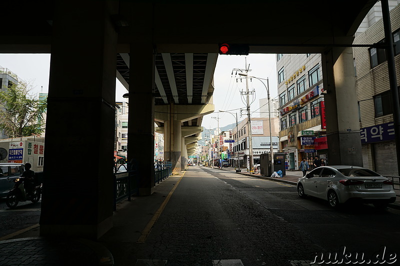 Eindrücke aus dem Stadtteil Nowon im Norden von Seoul, Korea