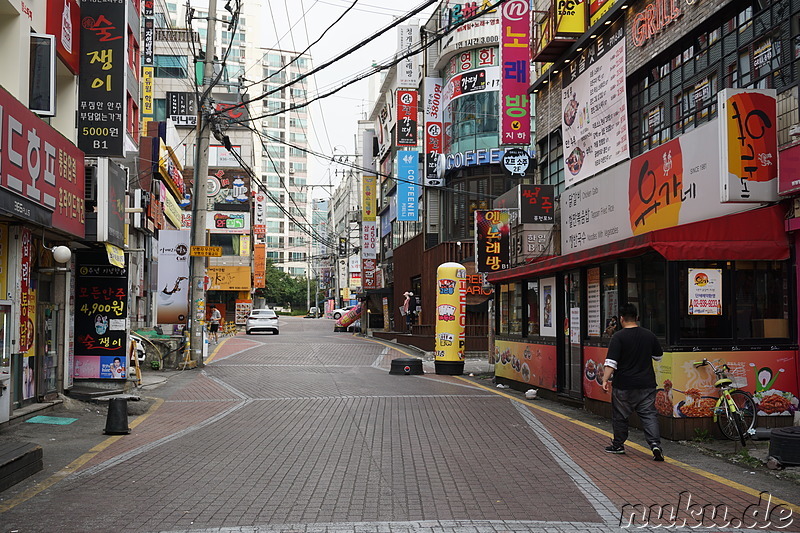 Eindrücke aus dem Stadtteil Nowon im Norden von Seoul, Korea