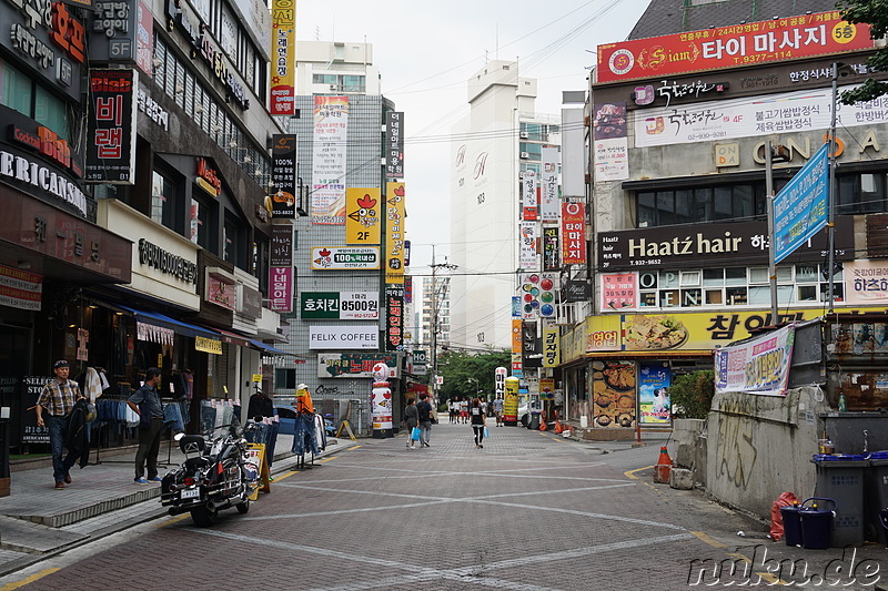 Eindrücke aus dem Stadtteil Nowon im Norden von Seoul, Korea