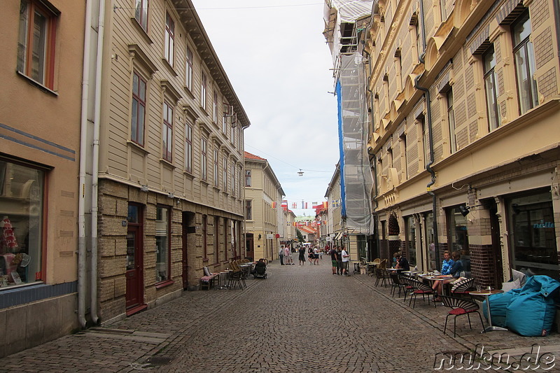 Eindrücke aus dem Stadtviertel Haga von Göteborg, Schweden