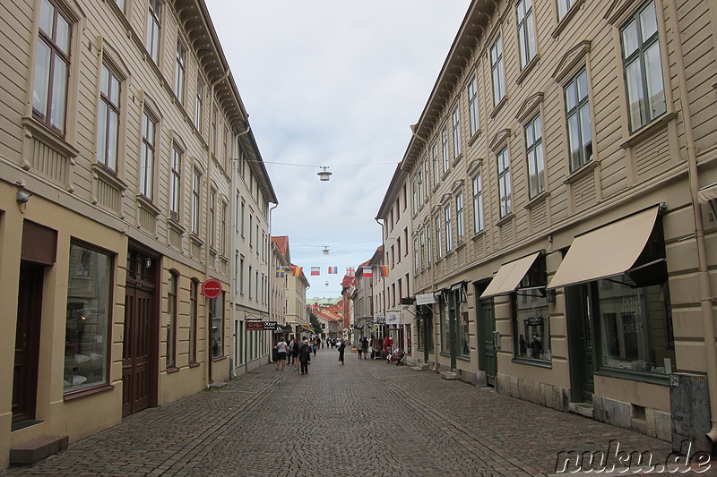 Eindrücke aus dem Stadtviertel Haga von Göteborg, Schweden