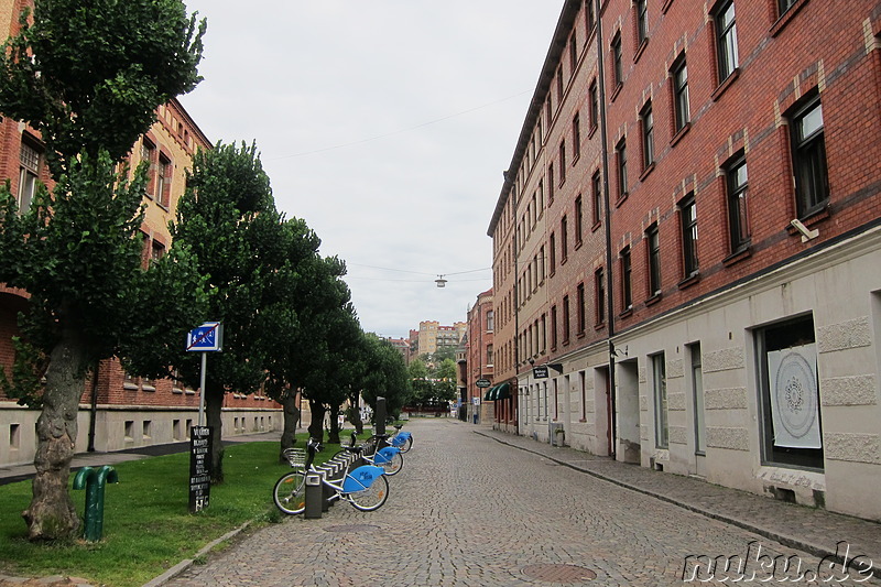 Eindrücke aus dem Stadtviertel Haga von Göteborg, Schweden