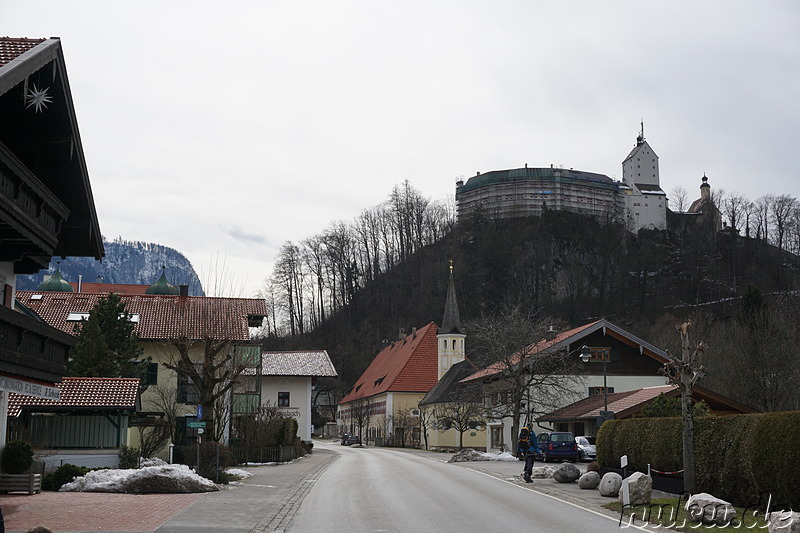 Eindrücke aus dem Zentrum von Aschau, Bayern