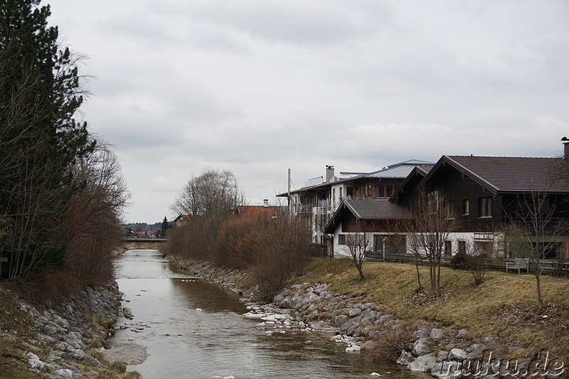 Eindrücke aus dem Zentrum von Aschau, Bayern