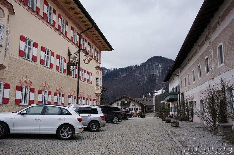 Eindrücke aus dem Zentrum von Aschau, Bayern