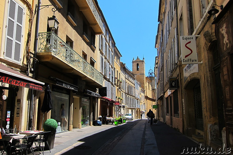 Eindrücke aus der Altstadt von Aix-en-Provence, Frankreich