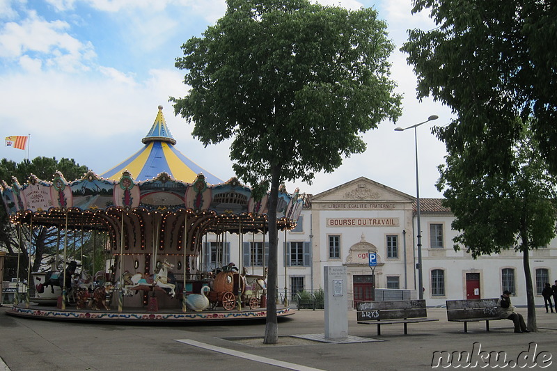 Eindrücke aus der Altstadt von Arles, Frankreich