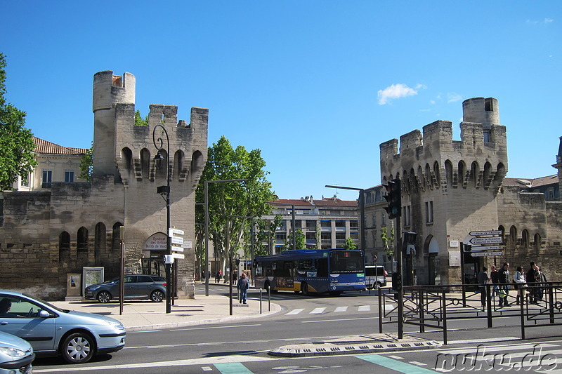 Eindrücke aus der Altstadt von Avignon, Frankreich