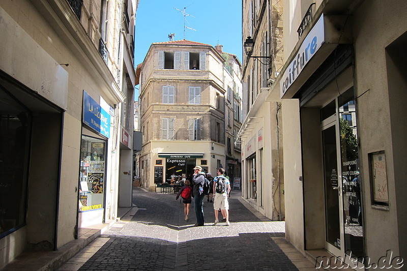 Eindrücke aus der Altstadt von Avignon, Frankreich