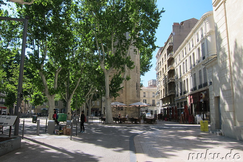 Eindrücke aus der Altstadt von Avignon, Frankreich