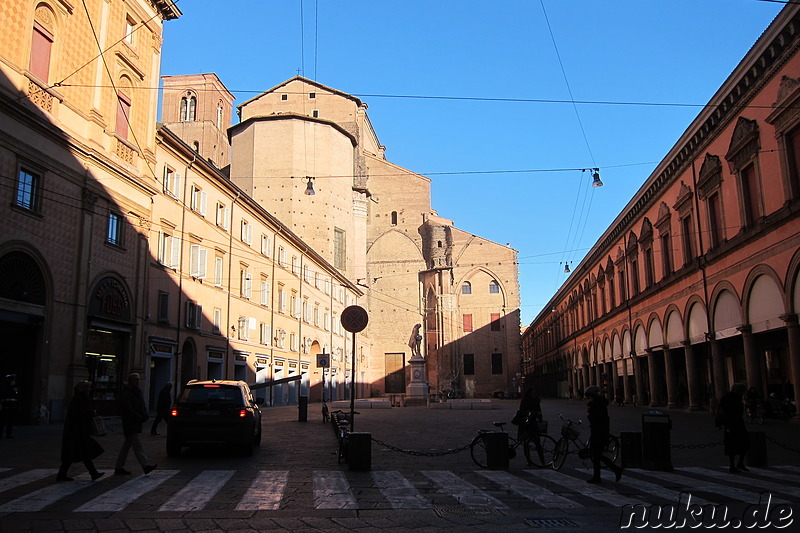 Eindrücke aus der Altstadt von Bologna, Italien