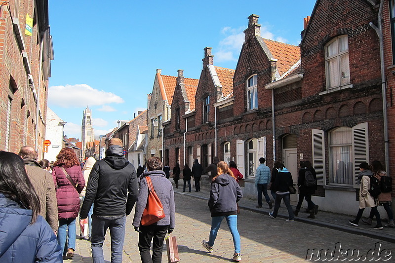 Eindrücke aus der Altstadt von Brügge, Belgien