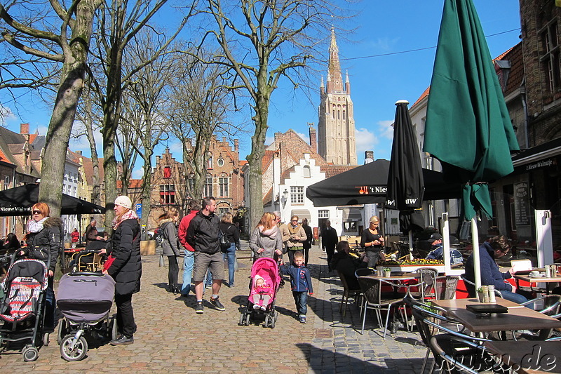 Eindrücke aus der Altstadt von Brügge, Belgien