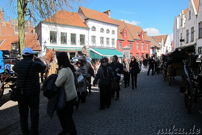 Eindrücke aus der Altstadt von Brügge, Belgien