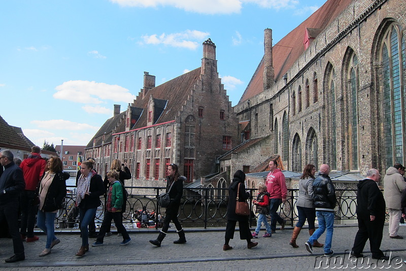 Eindrücke aus der Altstadt von Brügge, Belgien