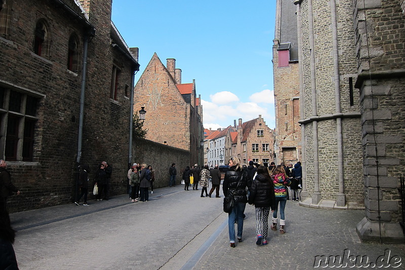 Eindrücke aus der Altstadt von Brügge, Belgien