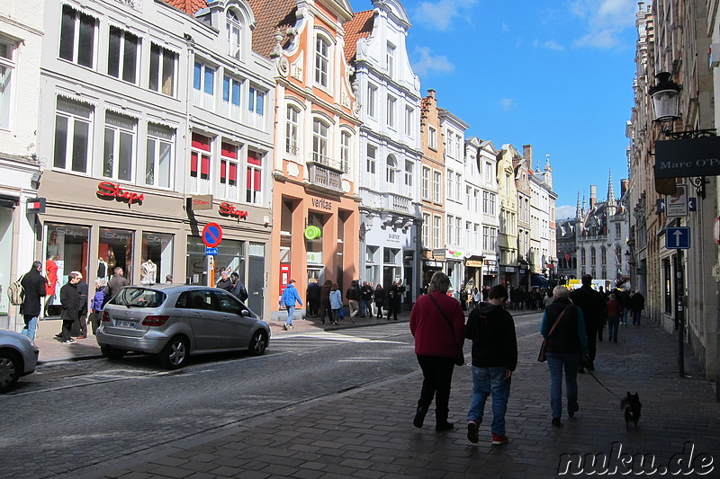 Eindrücke aus der Altstadt von Brügge, Belgien