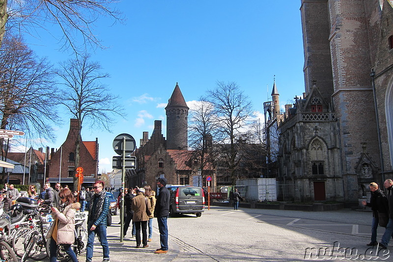 Eindrücke aus der Altstadt von Brügge, Belgien