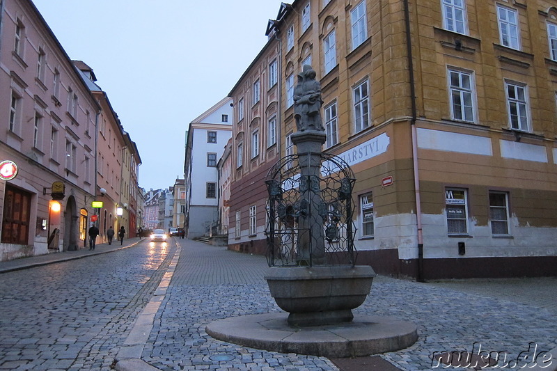 Eindrücke aus der Altstadt von Eger (Cheb) in Tschechien