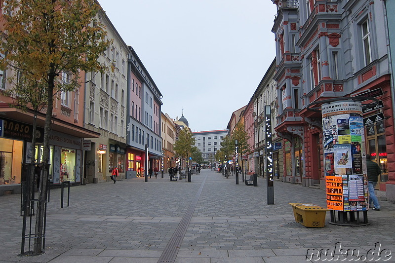 Eindrücke aus der Altstadt von Eger (Cheb) in Tschechien