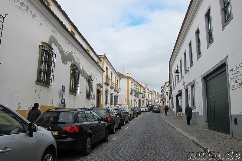 Eindrücke aus der Altstadt von Evora, Portugal