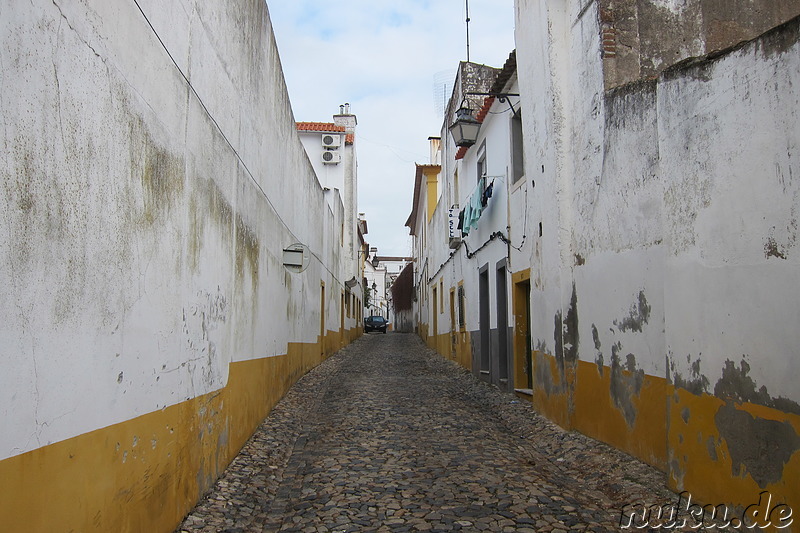 Eindrücke aus der Altstadt von Evora, Portugal