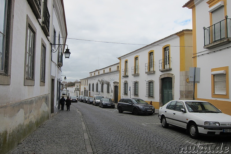 Eindrücke aus der Altstadt von Evora, Portugal