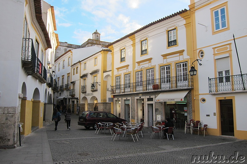 Eindrücke aus der Altstadt von Evora, Portugal