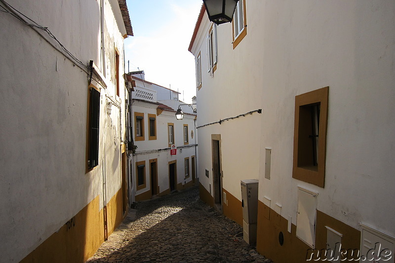 Eindrücke aus der Altstadt von Evora, Portugal