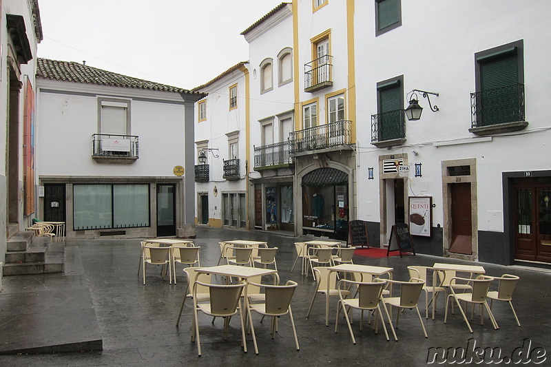 Eindrücke aus der Altstadt von Evora, Portugal