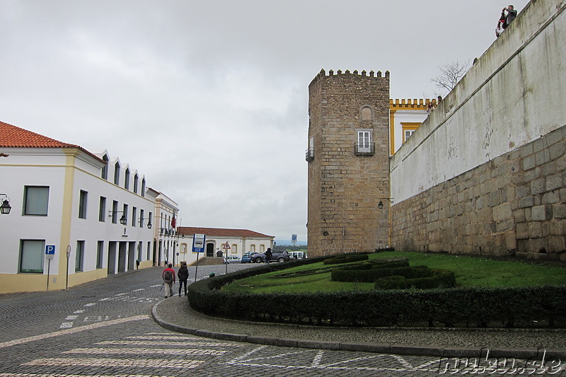 Eindrücke aus der Altstadt von Evora, Portugal