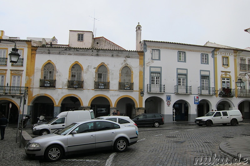 Eindrücke aus der Altstadt von Evora, Portugal