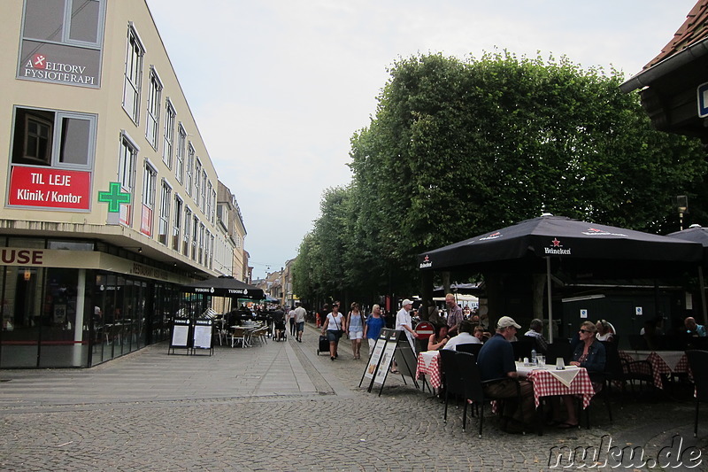 Eindrücke aus der Altstadt von Helsingör, Dänemark