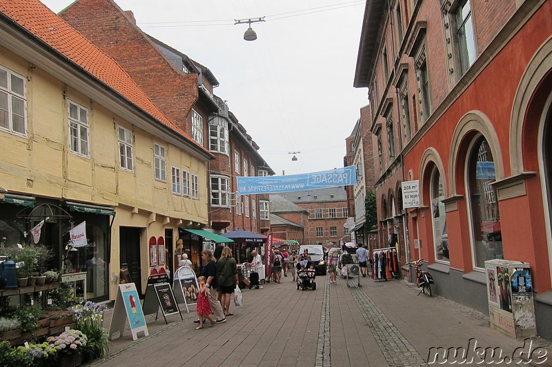 Eindrücke aus der Altstadt von Helsingör, Dänemark