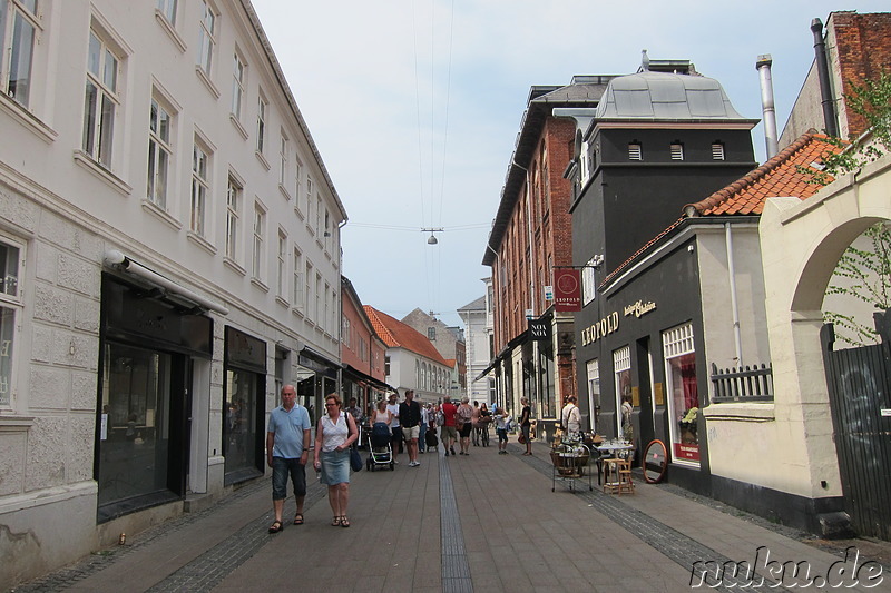 Eindrücke aus der Altstadt von Helsingör, Dänemark