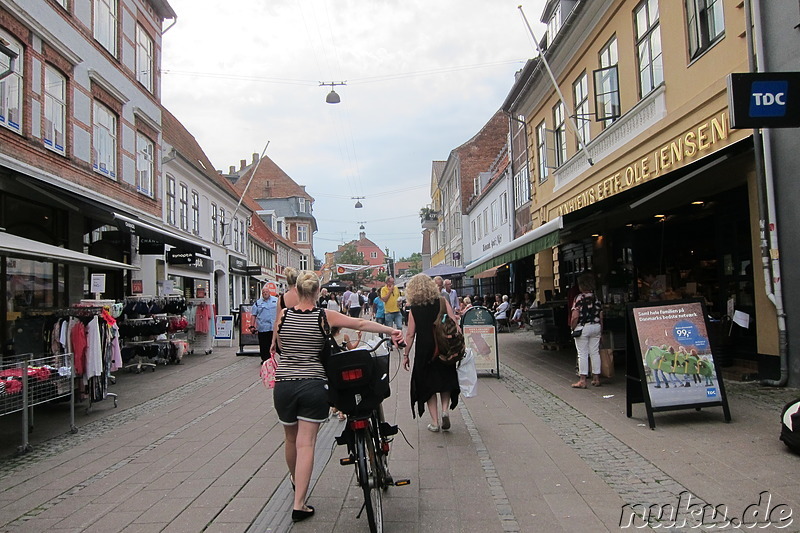 Eindrücke aus der Altstadt von Helsingör, Dänemark