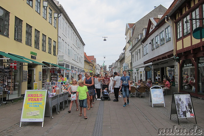 Eindrücke aus der Altstadt von Helsingör, Dänemark