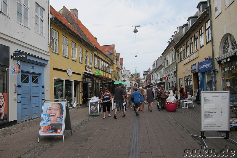 Eindrücke aus der Altstadt von Helsingör, Dänemark